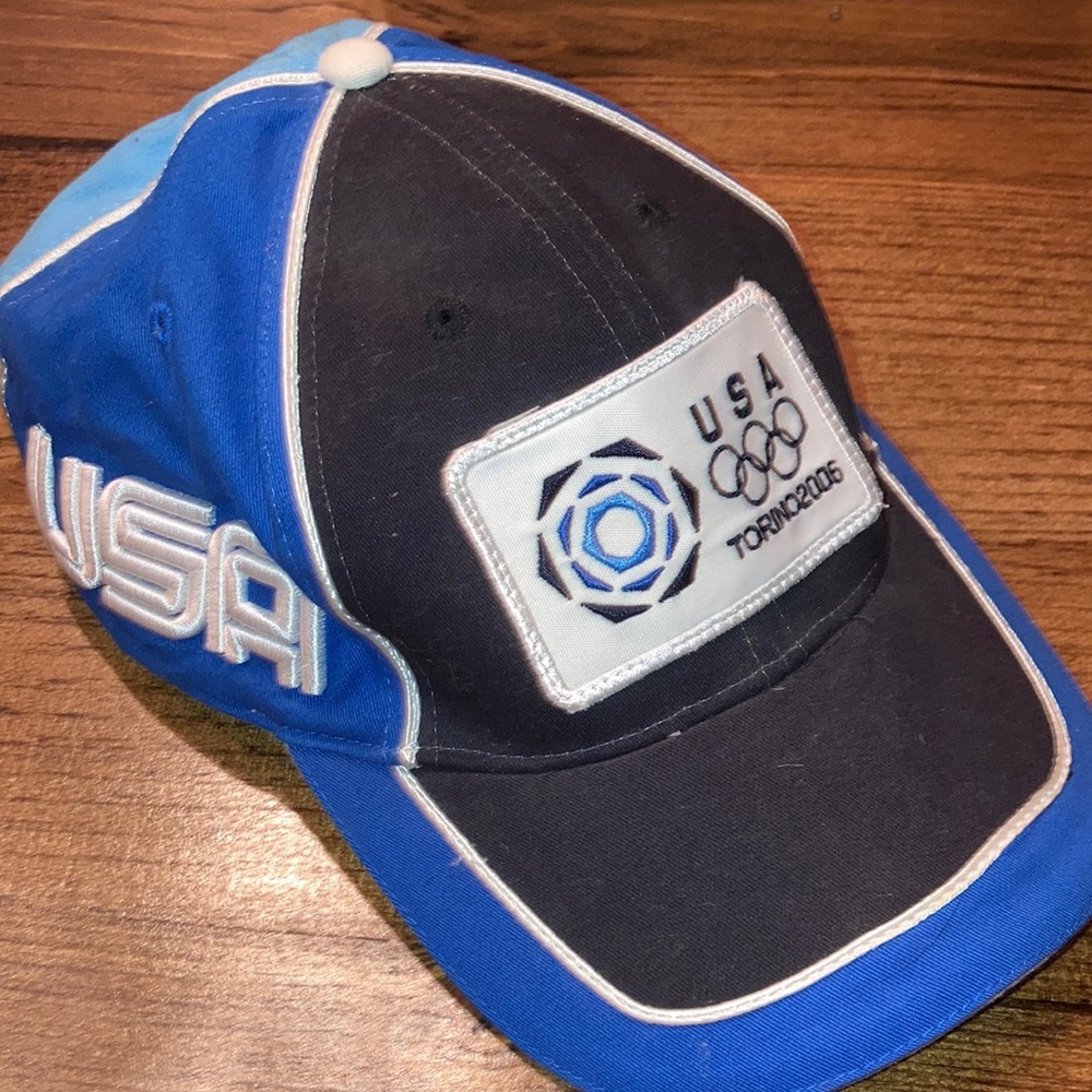 USA Olympic Baseball Hat Cap Roots USA Torino 2006 Olympic Games